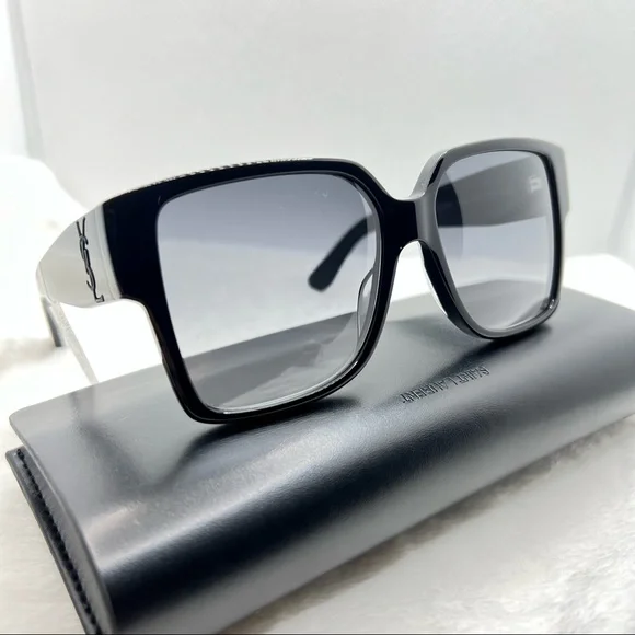 Saint Laurent YSL Sunglasses New Authentic Classic Black Square Sunglass… Saint Laurent | Accessories | Saint Laurent Ysl Sunglasses  main image 2